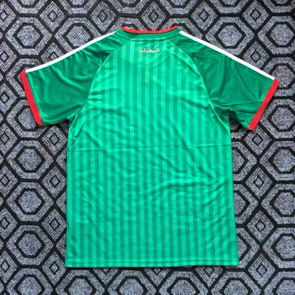 Algeria 26/27 Green/White/Red Away Jersey