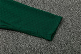 Algerian 26/27 Green/Dark Green with White Stripes Training Tracksuit Set