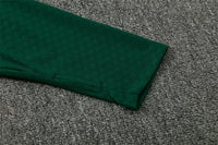 Algerian 26/27 Green/Dark Green with White Stripes Training Tracksuit Set