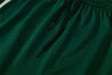 Algerian 26/27 Green/Dark Green with White Stripes Training Tracksuit Set