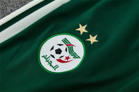 Algerian 26/27 Green/Dark Green with White Stripes Training Tracksuit Set