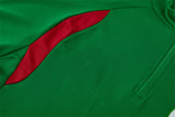 Algerian 26/27 Green/Dark Green with White Stripes Training Tracksuit Set