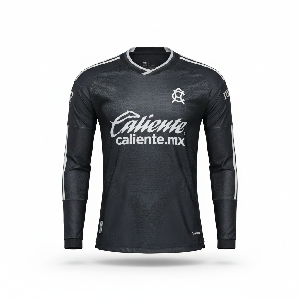 America 26/27 Black/White Away Player Version Jersey