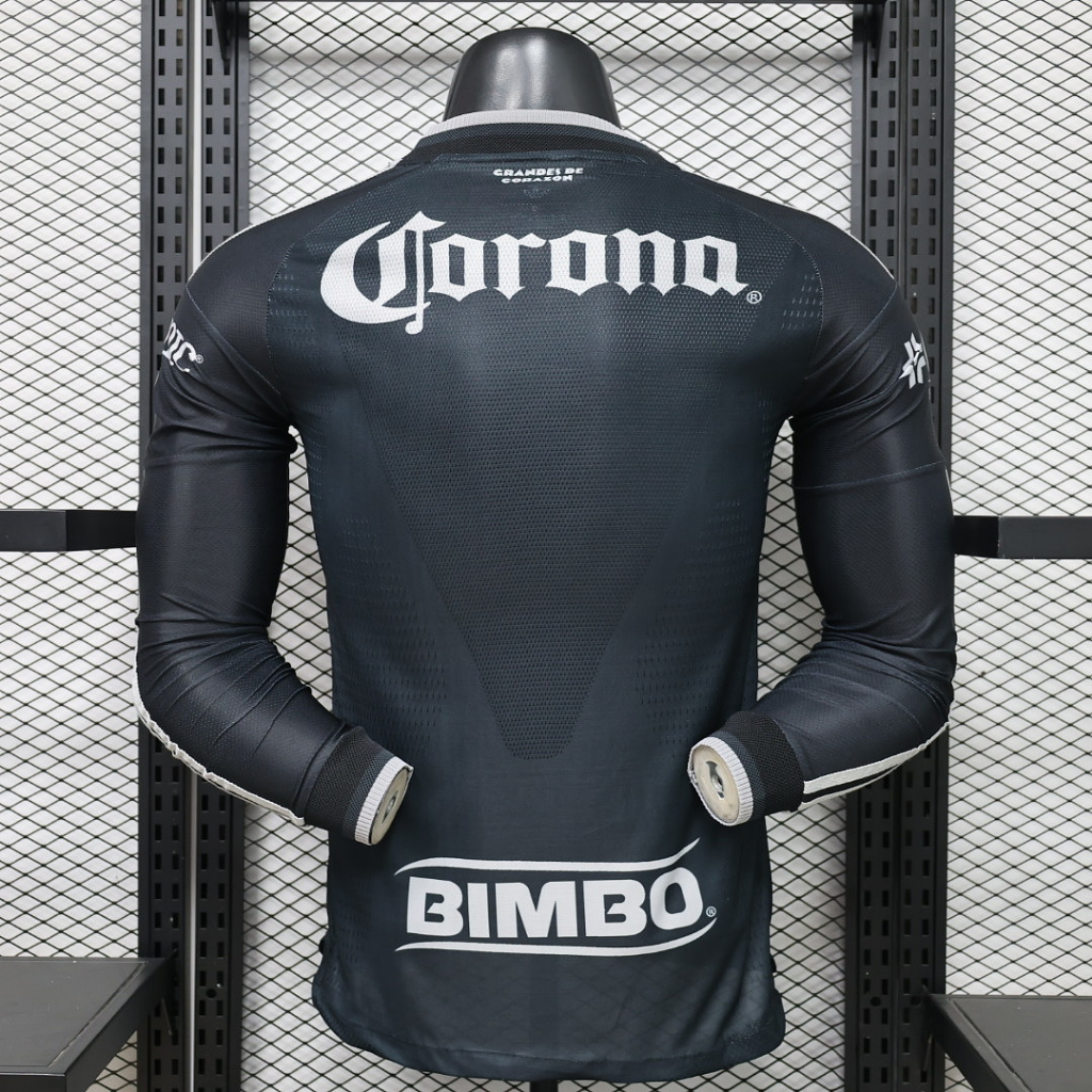 America 26/27 Black/White Away Player Version Jersey