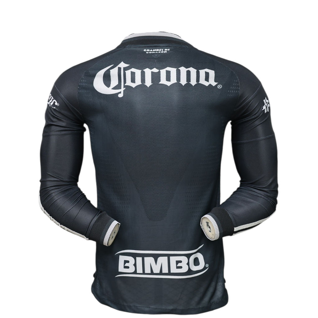 America 26/27 Black/White Away Player Version Jersey