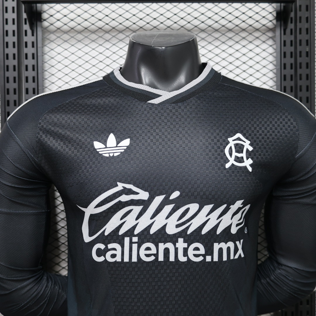 America 26/27 Black/White Away Player Version Jersey