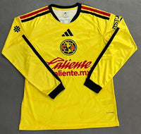 America 26/27 Yellow/Black/Red Home Long Sleeve Jersey