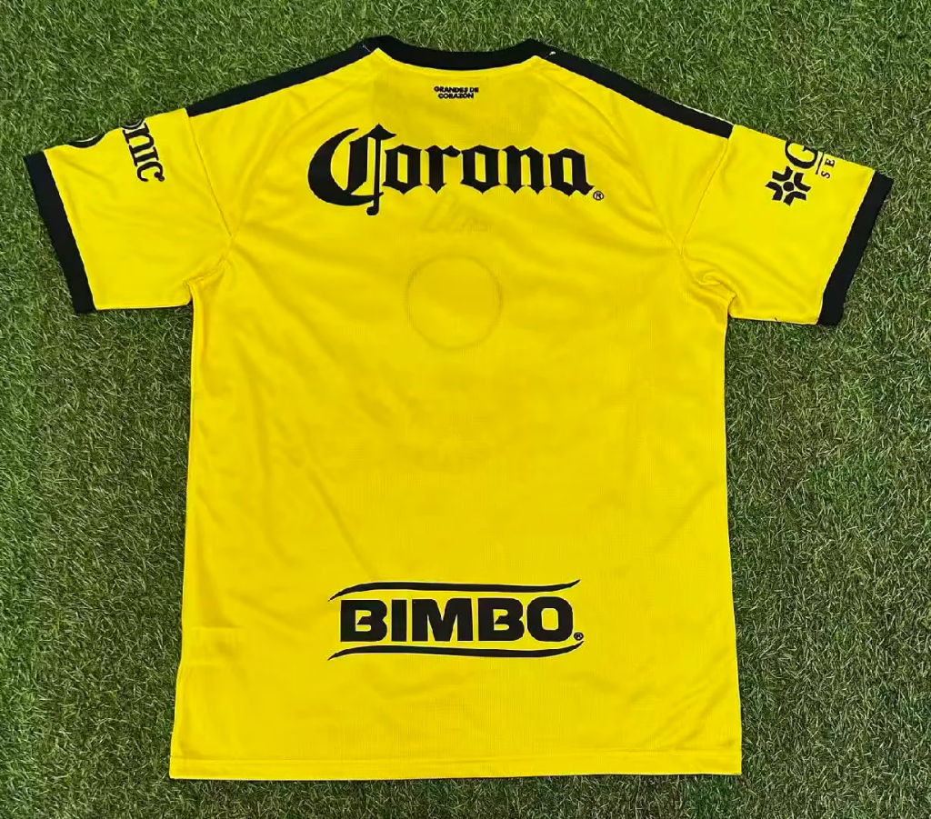 America 26/27 Yellow/Red/Black Home Jersey