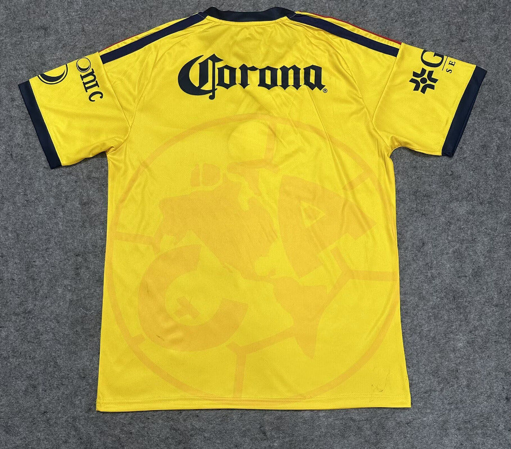 America 26/27 Yellow/Red/Black Home Jersey