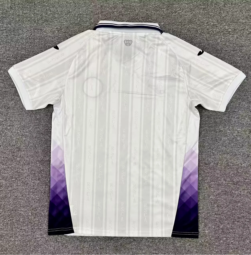 Anderlecht 25/26 White/Black Away Jersey