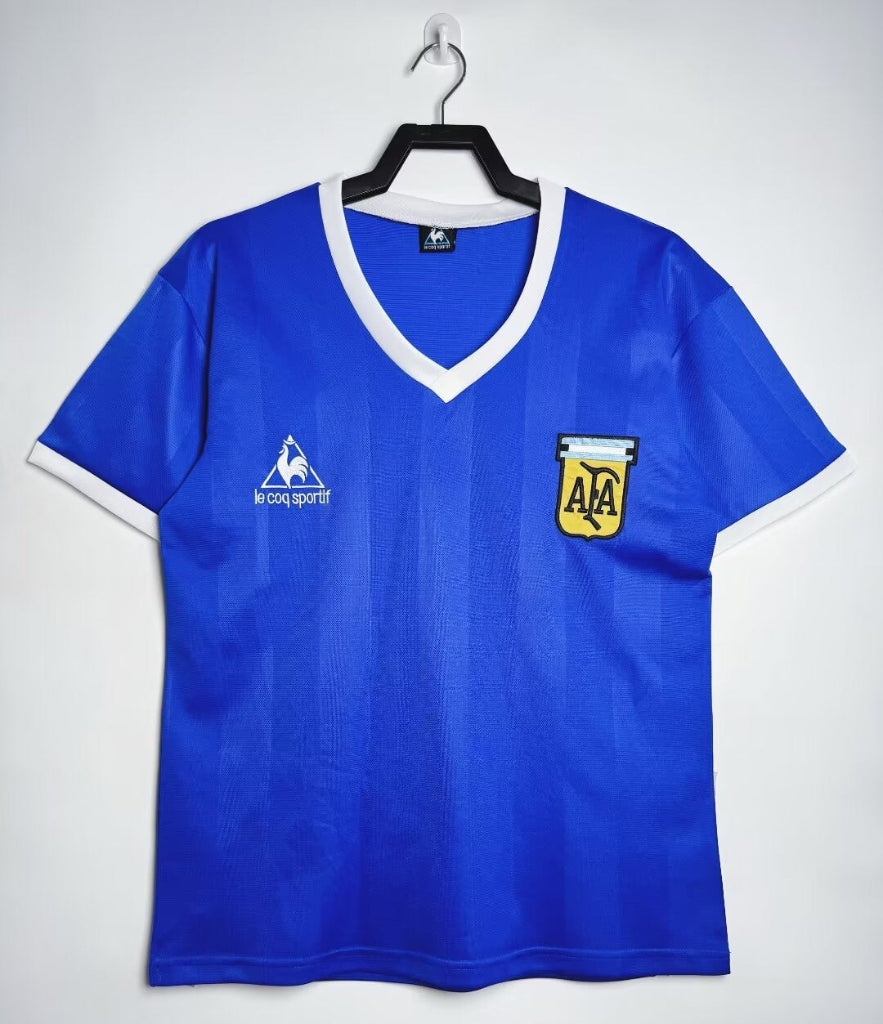 Argentina 1986 Vintage Retro Away Jersey