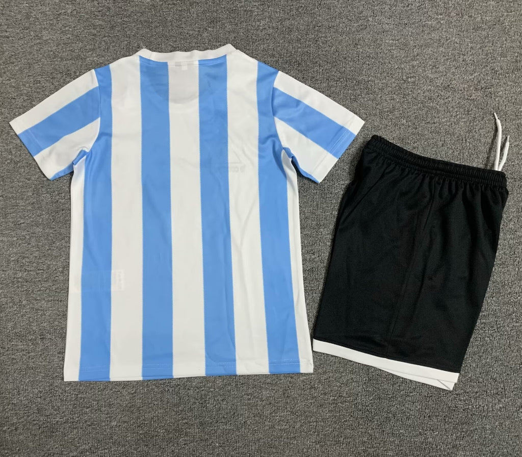 Argentina 1986 Vintage Retro Home Kids Jersey Set