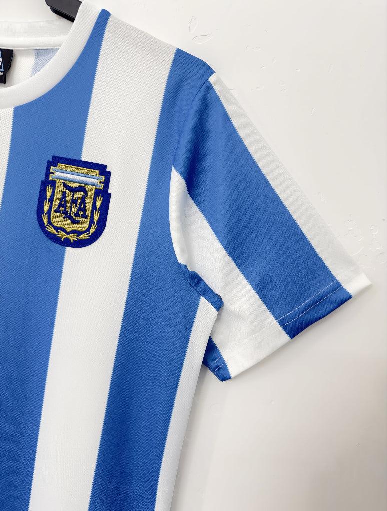 Argentina 1986 Vintage Retro World Cup Home Jersey