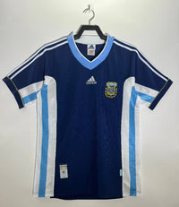 Argentina 1998 Vintage Retro Away Game Jersey