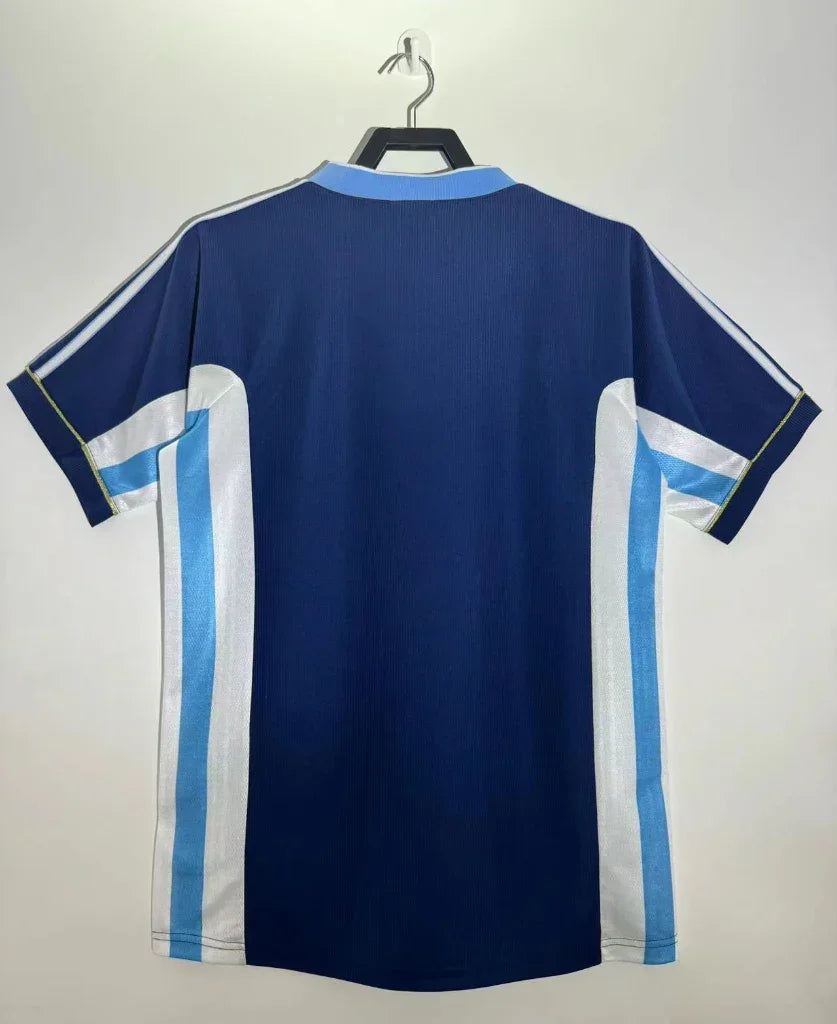 Argentina 1998 Vintage Retro Away Game Jersey