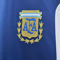 Argentina 1998 Vintage Retro Away Game Jersey