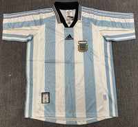Argentina 1998 Vintage Retro Home Jersey