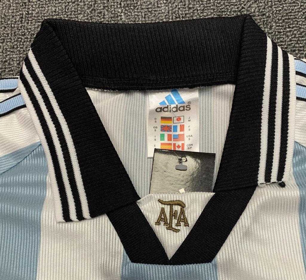 Argentina 1998 Vintage Retro Home Jersey