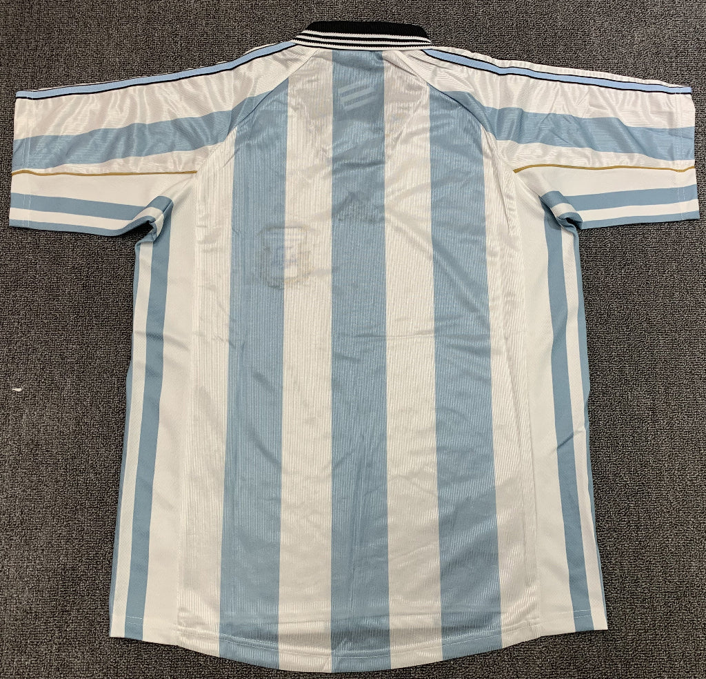Argentina 1998 Vintage Retro Home Jersey