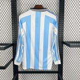 Argentina 1998 Vintage Retro Home Long Sleeve Jersey
