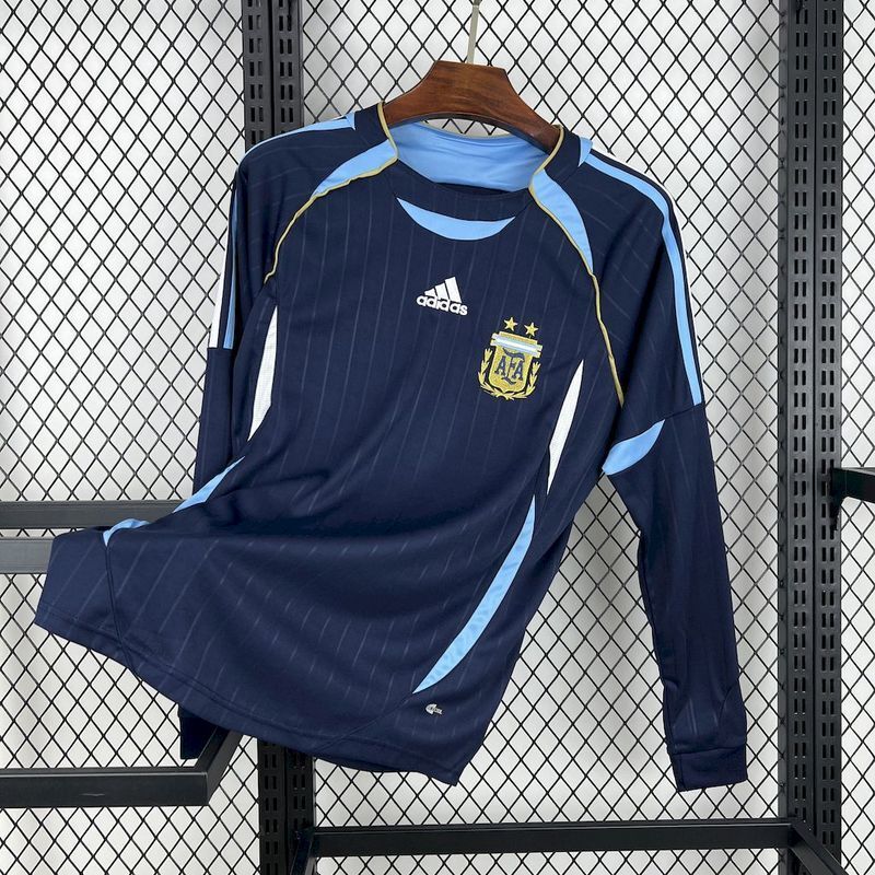 Argentina 2006/07 Vintage Retro Away Long Sleeve Jersey