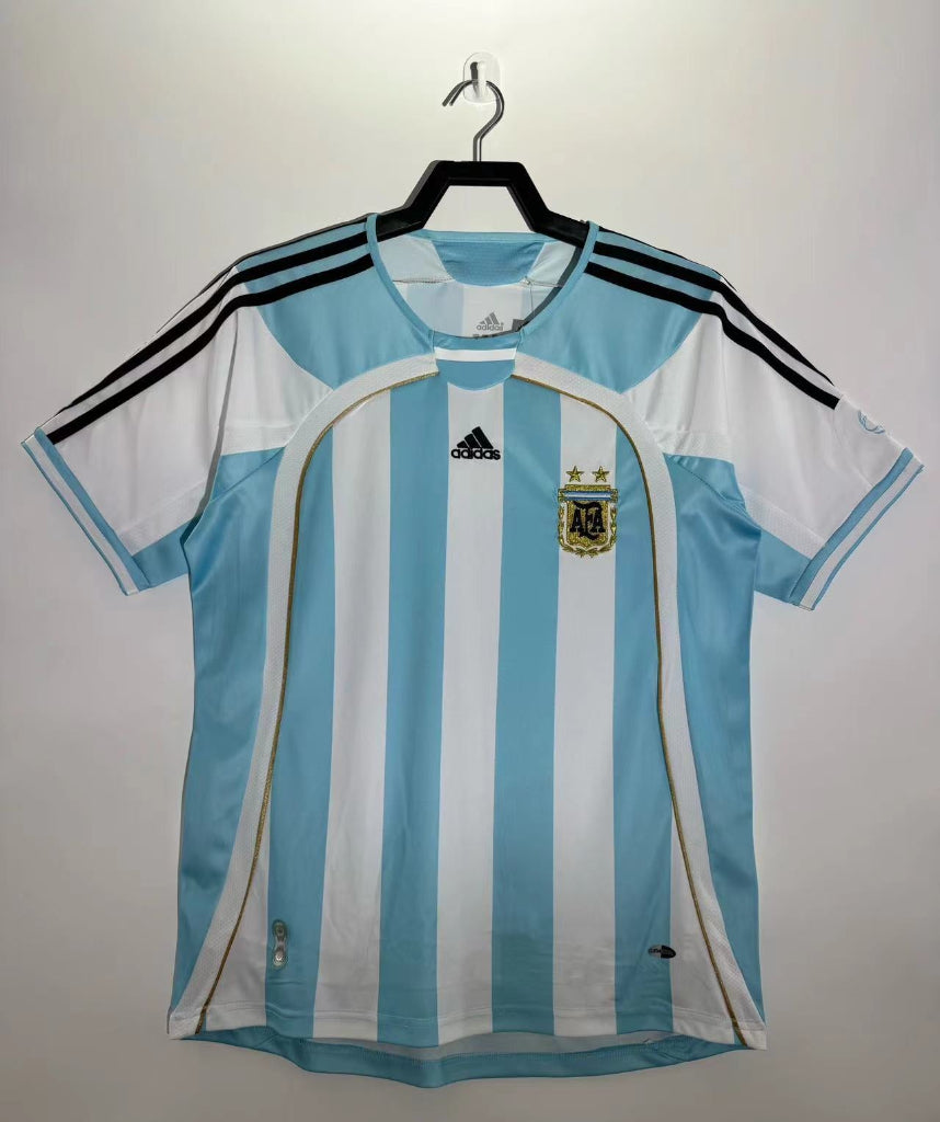 Argentina 2006/07 Vintage Retro Home Game Jersey