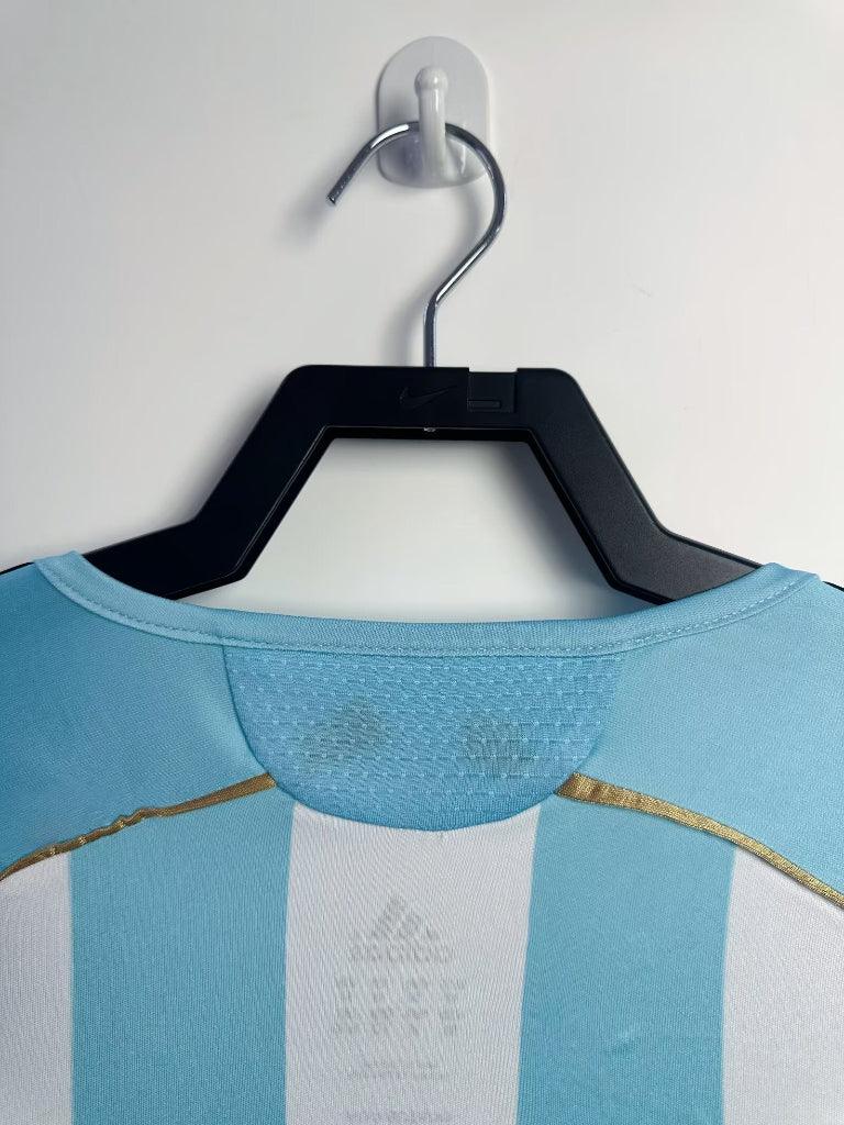 Argentina 2006/07 Vintage Retro Home Game Jersey