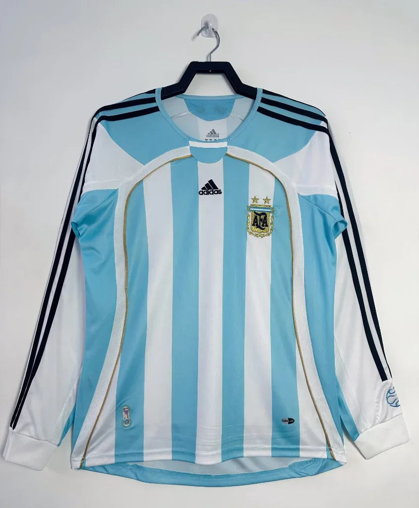 Argentina 2006/07 Vintage Retro Home Game Jersey