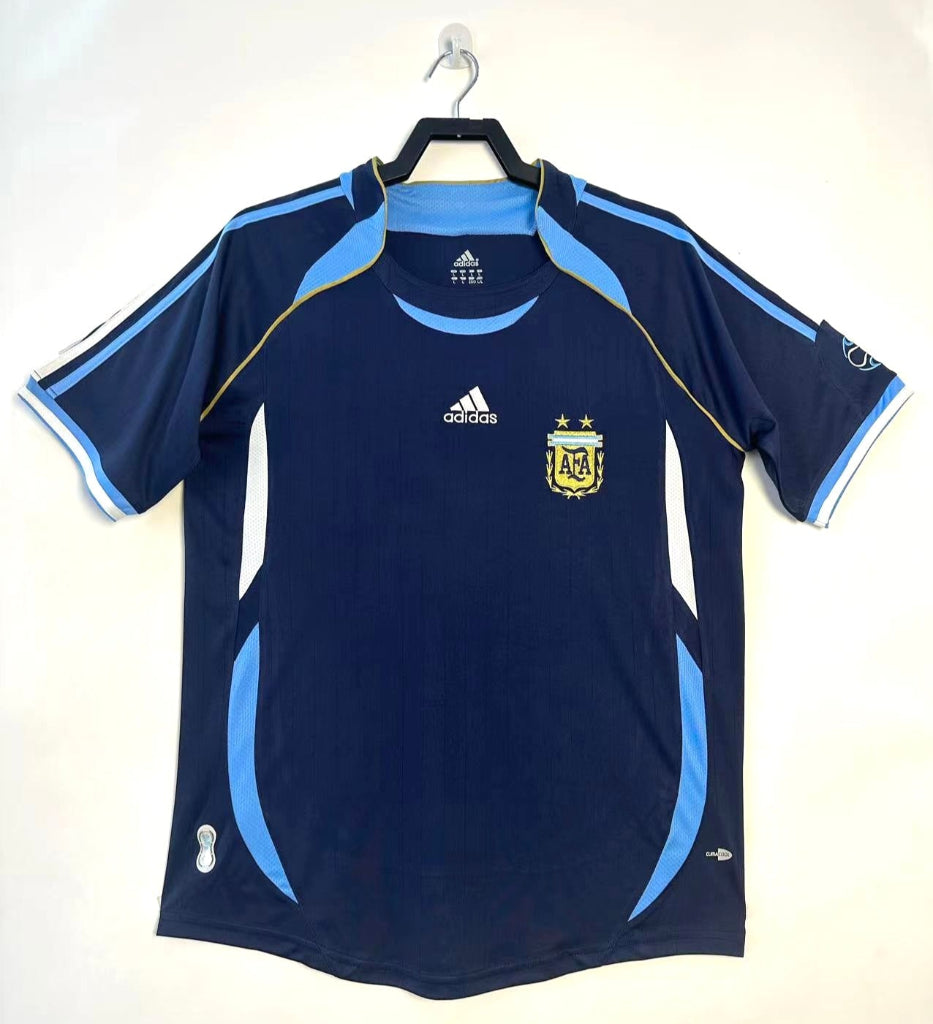 Argentina 2006 Vintage Retro Away Jersey