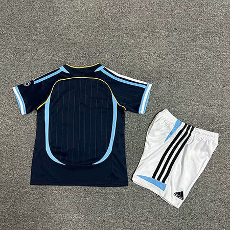 Argentina 2006 Vintage Retro Away Kids Jersey Set