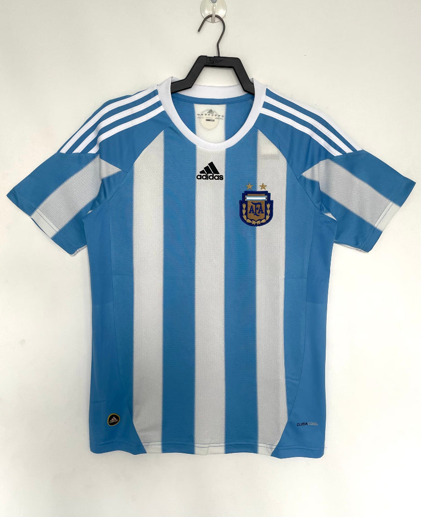 Argentina 2010 Vintage Retro Home Jersey