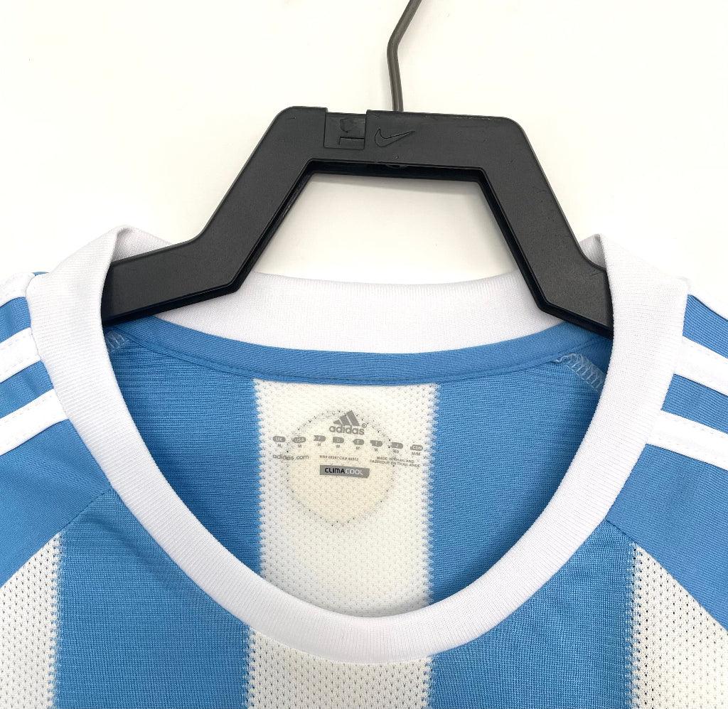 Argentina 2010 Vintage Retro Home Jersey