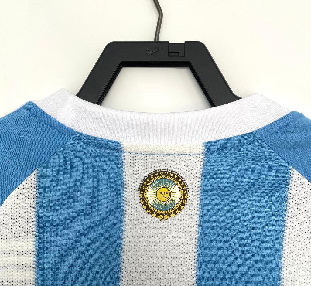 Argentina 2010 Vintage Retro Home Jersey