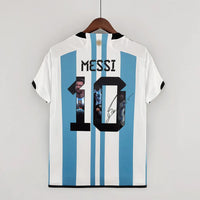 Argentina 2022 Retro World Cup Home 3-Star Competition Jersey