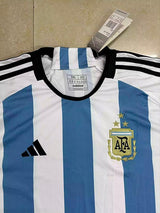 Argentina 2022 Retro World Cup Home 3-Star Competition Jersey