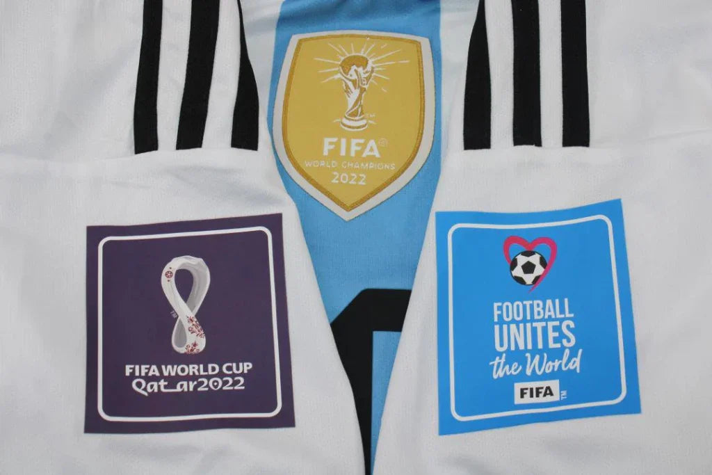 Argentina 2022 Retro World Cup Home 3-Star Competition Jersey
