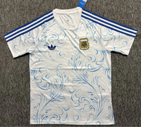 Argentina 2026 White/Blue 3-Stripes Training Jersey
