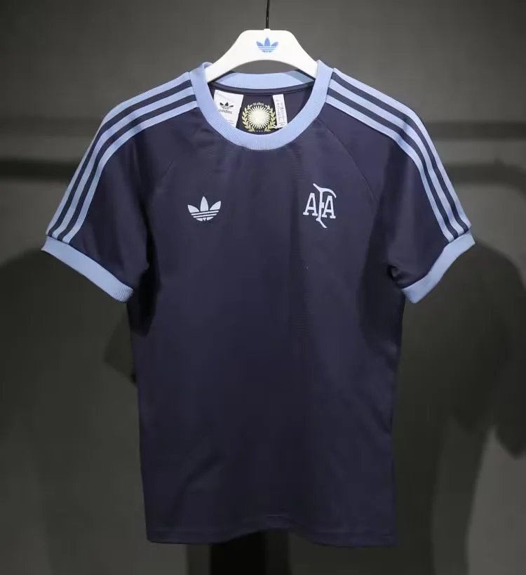 Argentina 25/26 Dark Blue Cotton T-Shirt