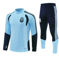 Argentina 26/27 Light Blue and Dark Navy Training Tracksuit Set