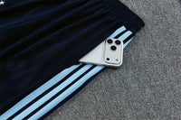 Argentina 26/27 Light Blue and Dark Navy Training Tracksuit Set