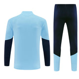 Argentina 26/27 Light Blue and Dark Navy Training Tracksuit Set