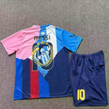 Argentina 26/27 MESSI Soccer Uniform Kids Jersey Set