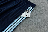 Argentina 26/27 White and Navy Blue Training Tracksuit Set