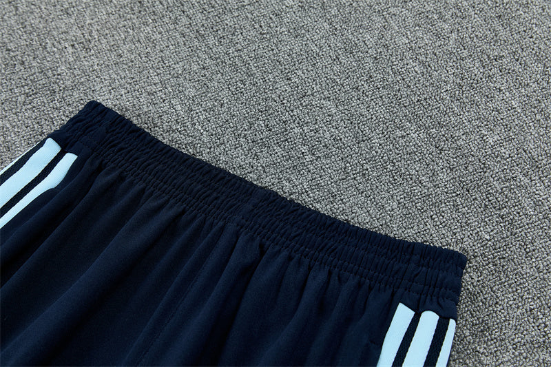 Argentina 26/27 White and Navy Blue Training Tracksuit Set