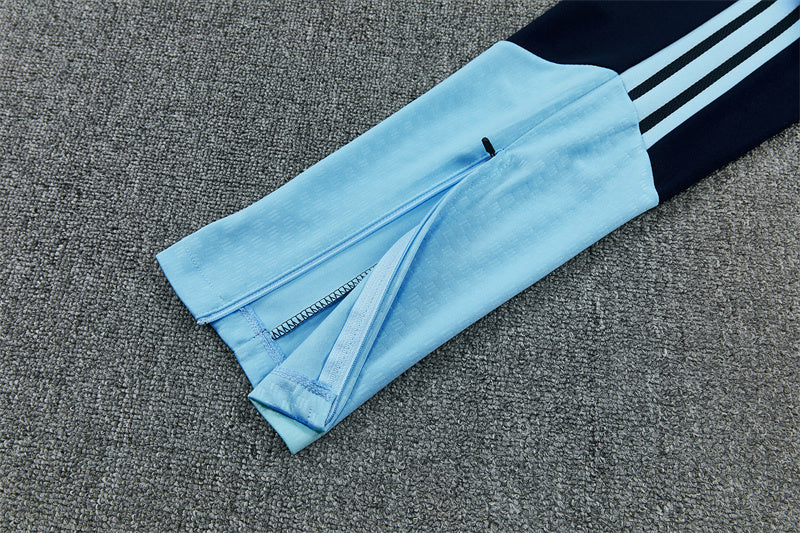 Argentina 26/27 White and Navy Blue Training Tracksuit Set