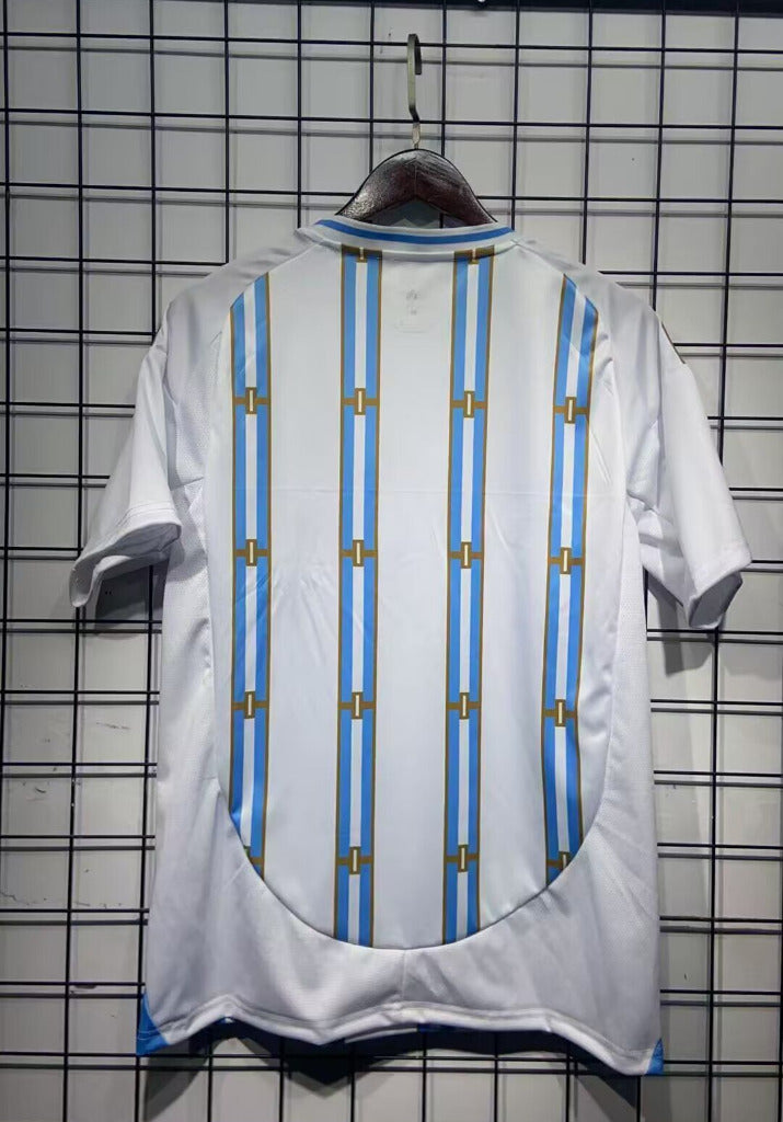Argentina 26/27 White/Blue/Gold Special Jersey
