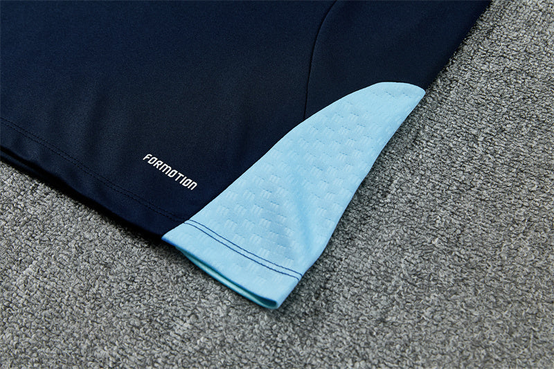 Argentine 26/27 Dark Navy/Sky Blue Training Tracksuit Set