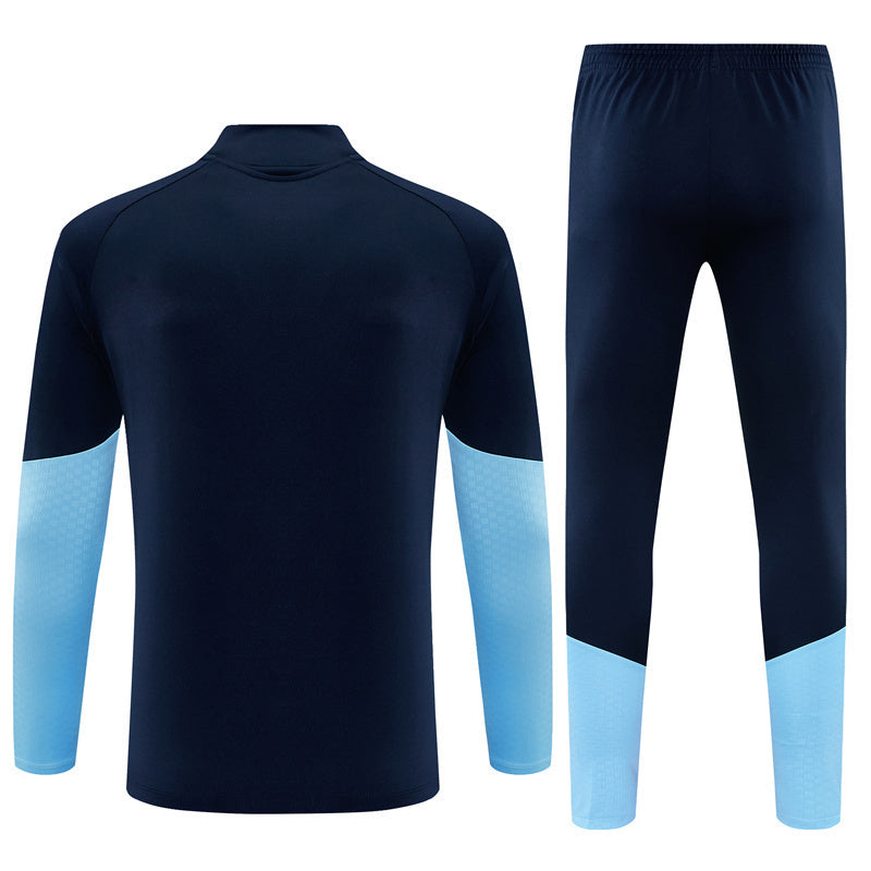 Argentine 26/27 Dark Navy/Sky Blue Training Tracksuit Set