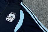 Argentine 26/27 Dark Navy/Sky Blue Training Tracksuit Set