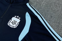 Argentine 26/27 Dark Navy/Sky Blue Training Tracksuit Set